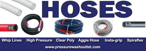 BLACK HIGH PRESSURE HOSES